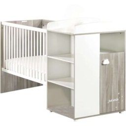 Baby Price Cama combinada de madera convertible 120x60 90x190