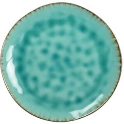 Aulica Plato de postre verde - lote de 6