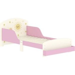 AIYAPLAY Cama infantil 150x77x60 cm rosa