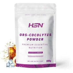 HSN ORS Cocolytes (agua de coco + electrolitos) en polvo 500g té helado de melocotón - Diarrea - Polvo - 31 Servicios