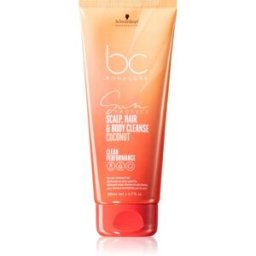 Bc Bonacure Sun Protect Scalp, Hair & Body Cleanse Champú Para Cabello Y Cuerpo 200 Ml