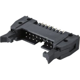 FREI PSL 16 - conector de poste de 16 polos, con cerradura, recto
