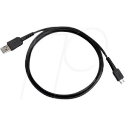 ZEBRA 2512433001 - Escáner de código de barras, cable, micro USB, recto, 1,22 m.