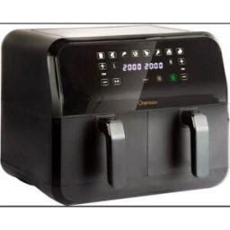 Xiaomi Freidora Sin Aceite Onemoon D8 Doble Cesta 4L + 4L Negra