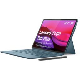 Lenovo Tablet Yoga Tab Plus TB520FU 12.7" (16 / 256GB) 3K 144Hz WiFi Tidal Teal + Funda con Teclado PT + Pen
