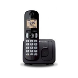 Panasonic TELÉFONO INALÁMBRICO DECT KX-TGC210SPB NEGRO - IDENTIFICACIÓN LLAMADAS- BLOQUEO NÚMEROS NO