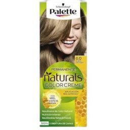 Schwarzkopf palette naturals color creme coloracion permanente 60 rubio