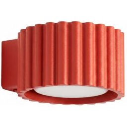Aplique de pared Aura rojo Gx53