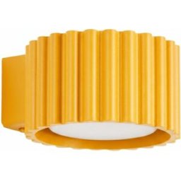 Aplique de pared Aura amarillo Gx53