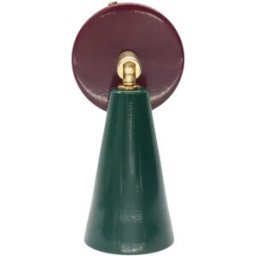 Aplique vintage pequeño de colores POP Granate Verde Botella