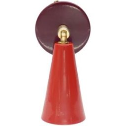 Aplique vintage pequeño de colores POP Granate Rojo