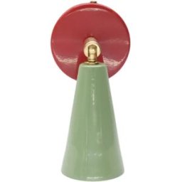 Aplique vintage pequeño de colores POP Rojo Verde Oliva