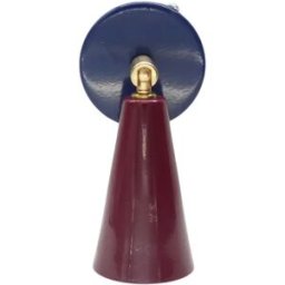 Aplique vintage pequeño de colores POP Azul Granate