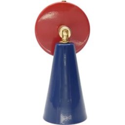 Aplique vintage pequeño de colores POP Rojo Azul