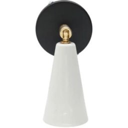 Aplique vintage pequeño de colores POP Negro Blanco