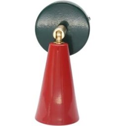 Aplique vintage pequeño de colores POP Verde Botella Rojo