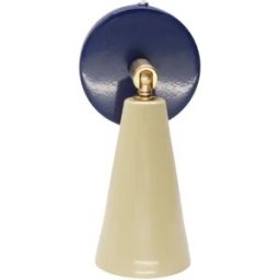 Aplique vintage pequeño de colores POP Azul Beige