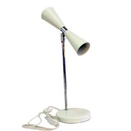 Lampara de mesa Cono Blanco