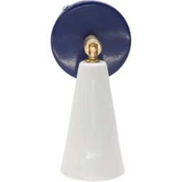 Aplique vintage pequeño de colores POP Azul Blanco