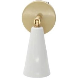 Aplique vintage pequeño de colores POP Beige Blanco