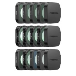 Freewell Pack de 12 filtros Freeweell para GoPro Mission 1/Mission 1 Pro