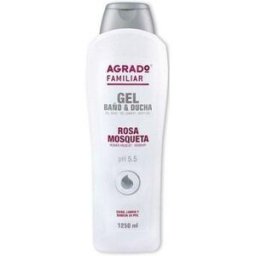 Agrado Gel de Baño y Ducha Rosa Mosqueta 1250ml