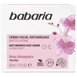 Babaria Creme Facial Anti-rugas Rosa Mosqueta 50ml