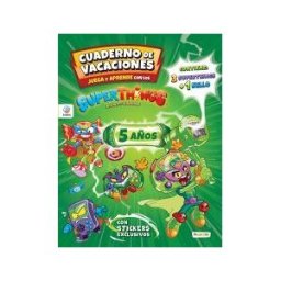Ediba Europa Eon, S.L. Cuaderno De Vacaciones Juega Y Aprende Superthings Guardians Of Kazoom Para 5 Años