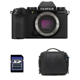 Cámara Mirrorless Fujifilm X-S20 Negra Cuerpo 26.1MP WiFi Bluetooth