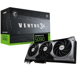Tarjeta Gráfica MSI GeForce RTX 5090 VENTUS 3X OC 32GB GDDR7 Reflex 2 RTX AI DLSS4.5