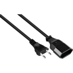 Cable de Extensión Varia Tipo C CEE 7/3 2 m Negro