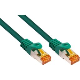 Cable de red Varia 1,5 m CAT7 S/FTP RJ45 macho-macho verde TPE