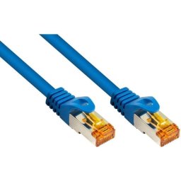 Cable de red RJ45 Varia CAT7 S/FTP Azul 2 metros