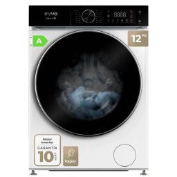 Lavadora Evvo Nature R12 Carga Frontal 12 Kg 1400 rpm A Blanca Motor Inverter