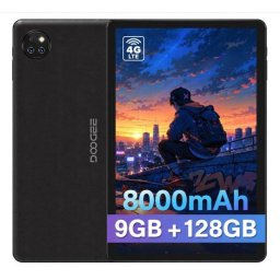 Tablet Doogee T10W 4G 10,1" 4GB 128GB Negra WiFi Dual SIM