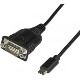 StarTech.com Adaptador USB-C a Serie DB9 RS232 - Cable Conversor USBC a Serie DB9 RS232 - Adaptador