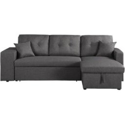 Habitat et jardin Sofá esquinero convertible/reversible "Axel" - Gris