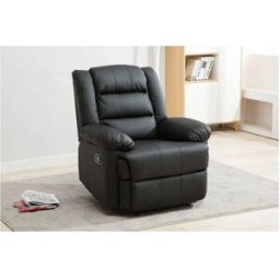 Habitat et jardin Sillón relax "Buckingham" - Negro