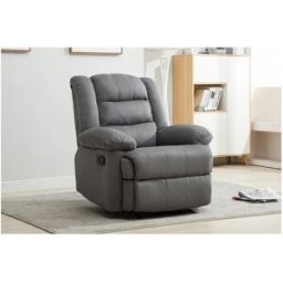 Habitat et jardin Sillón relax "Buckingham" - Gris claro
