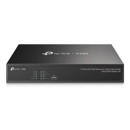 Grabadora NVR VIGI by TP-Link NVR1004H-4P 3840x2160 PoE 4 Canales H.265+ Grabación Multi-Resolución