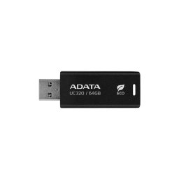 Unidad flash USB ADATA UC320 64 GB USB tipo A 3.2 Gen 1 negra