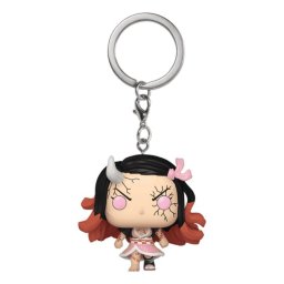 Llavero Funko Pop! Keychain Nezuko Kamado Demon Slayer Multicolor
