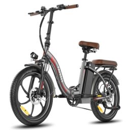 Bicicleta Eléctrica Plegable Fafrees F20+ Pro 25Ah 250W Gris