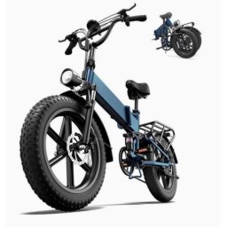 Bicicleta eléctrica URLIFE T5 Azul 48V 13Ah