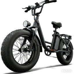 Bicicleta eléctrica URLIFE E20 PRO Negra 48V 15.6Ah Ruedas Fat 20