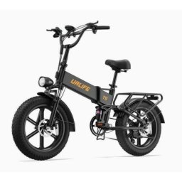 Bicicleta eléctrica URLIFE T5 Negra 48V 13Ah Ruedas Fat 20" 4.0