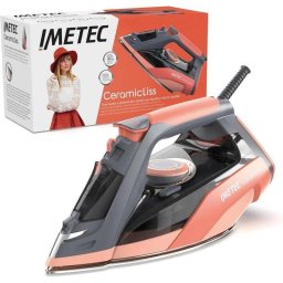 Plancha de Vapor Imetec Ceramicliss 2400W Suela Cerámica 180g Antical 4X