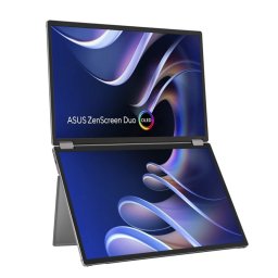 ASUS ZenScreen Duo OLED MQ149CD 14″ 1920x1200 OLED 1ms Plata Panel Brillante Dual Screen