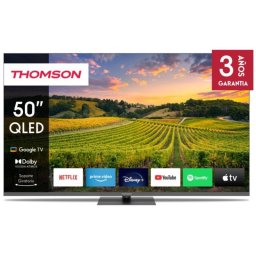 TV Thomson QLED 50QG5C14 50" 4K Ultra HD Smart TV Google TV HDR10 Dolby Vision