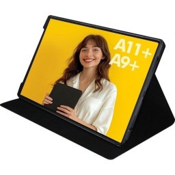 Funda SilverHT Wave Azul Samsung Galaxy Tab A11+/A9+ 11" con soporte